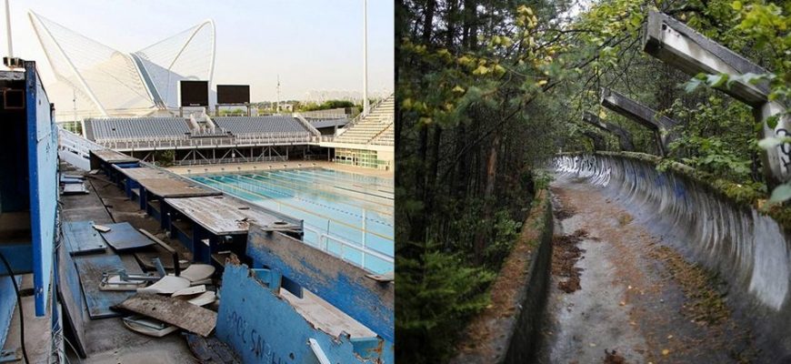 Confira 14 construções olímpicas praticamente jogadas no lixo